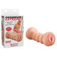Pipedream Extreme Toyz Flip Me Over - Flesh Double Ended Stroker - Naughty by Nature Adult Store