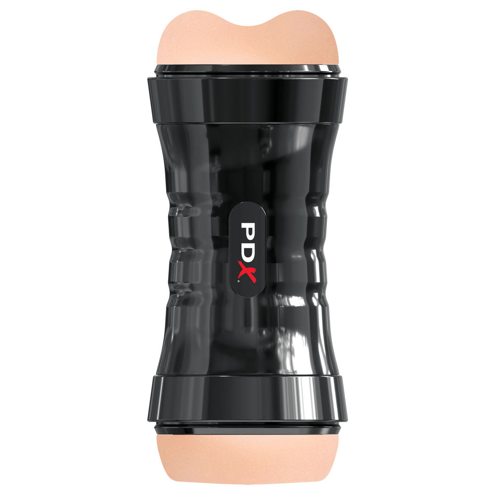 PDX Wet Pussies Super Flip-A-Pussy Over - Flesh Dual Ended Stroker (Vagina & Ass)