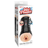 PDX Wet Pussies Super Flip-A-Pussy Over - Flesh Dual Ended Stroker (Vagina & Ass)