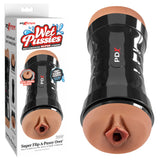 PDX Wet Pussies Super Flip-A-Pussy Over - Dual Ended Stroker (Vagina & Ass)