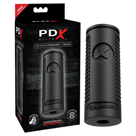 PDX Elite EZ Grip Stroker - Black Stroker - Naughty by Nature Adult Store