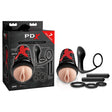 PDX Elite Ass-gasm Vibrating Kit - Black Male Kit - 11 Piece Set - Naughty by Nature Adult Store