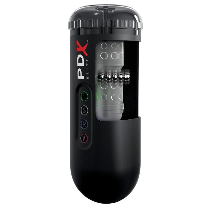 Pipedream Extreme Toyz Elite Moto Blower - Black Powered Masturbator - Naughty by Nature Adult Store
