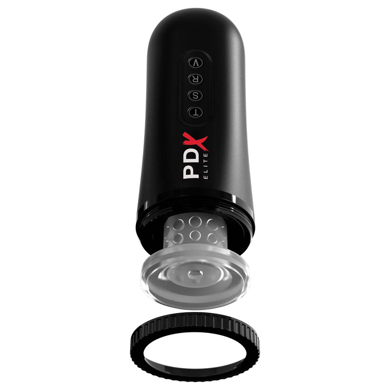 Pipedream Extreme Toyz Elite Moto Blower - Black Powered Masturbator - Naughty by Nature Adult Store