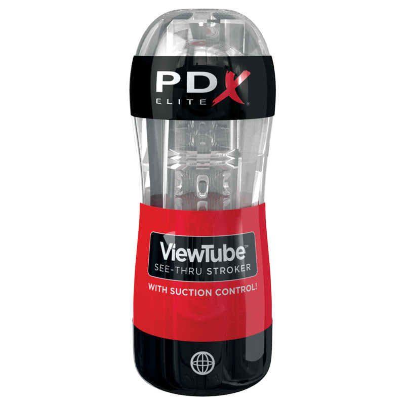 Pipedream Extreme Toys Elite ViewTube Stroker - Clear Stroker - Naughty by Nature Adult Store