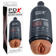 PDX Plus Shower Therapy - Soothing Scrub - Tan - Tan Discreet Vagina Stroker with Suction Base - Naughty by Nature Adult Store