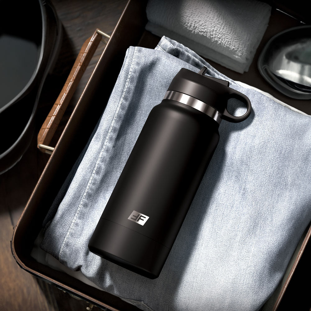 PDX Plus Fap Flask - Thrill Seeker - Frosted Discreet Stroker - Naughty by Nature Adult Store