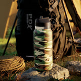 PDX Plus Fap Flask - Happy Camper - Frosted Discreet Stroker - Naughty by Nature Adult Store