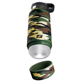 PDX Plus Fap Flask - Happy Camper - Frosted Discreet Stroker - Naughty by Nature Adult Store