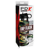 PDX Plus Fap Flask - Happy Camper - Frosted Discreet Stroker - Naughty by Nature Adult Store