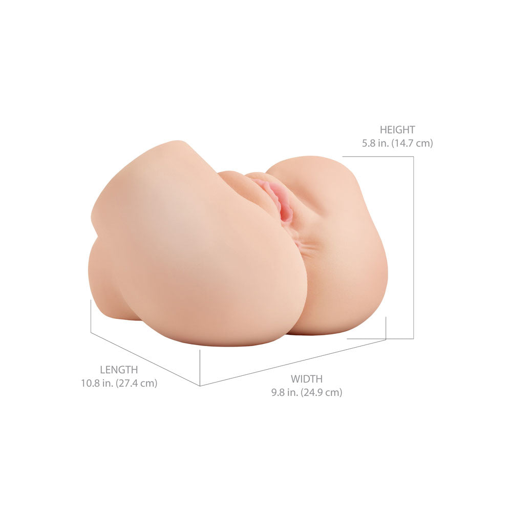 PDX Elite Back That Ass Up - Flesh - Auto Mega Masturbator
