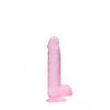 REALROCK 6'' Realistic Dildo With Balls - Pink 15.2 cm Dong - Naughty by Nature Adult Store