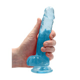 REALROCK 7'' Realistic Dildo With Balls - Blue 17.8 cm Dong - Naughty by Nature Adult Store