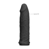 REALROCK 6 Inch Realistic Penis Sleeve 15.2cm Extension Sleeve