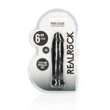 REALROCK 6 Inch Realistic Penis Sleeve 15.2cm Extension Sleeve