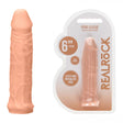 REALROCK 6'' Realistic Penis Sleeve - Flesh 15.2 cm Penis Extension Sleeve - Naughty by Nature Adult Store