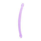Realrock Double Dong 17 Inch Purple Non Realistic Sex Toy
