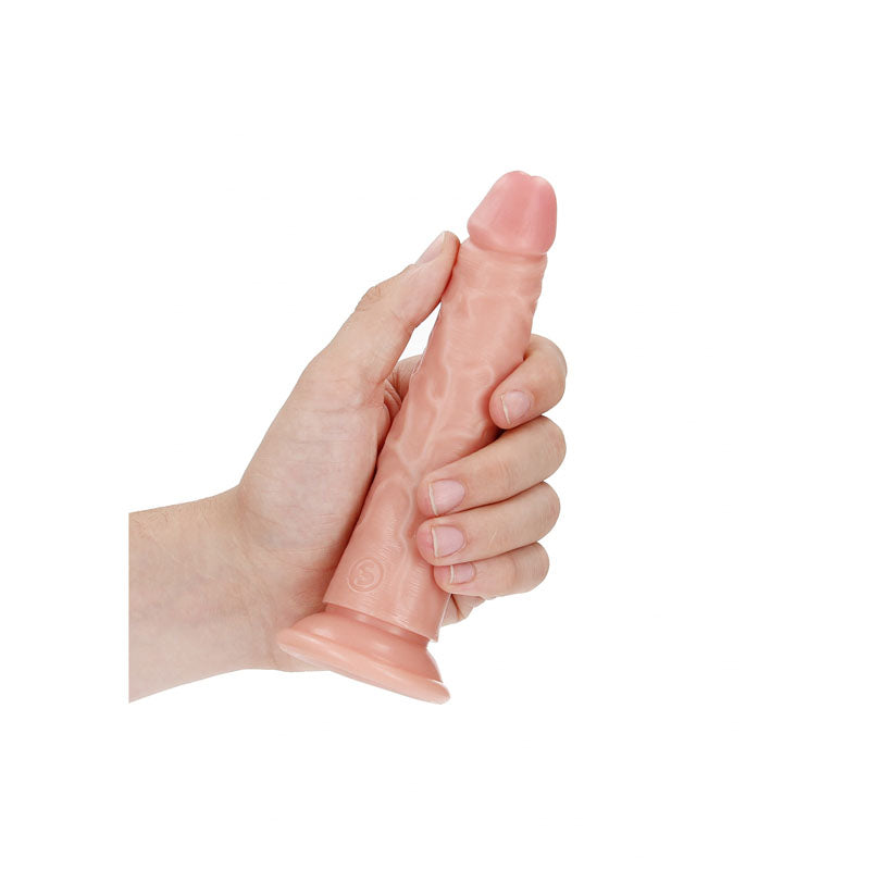 REALROCK Realistic Slim Dildo without Balls - 15.5 cm - Flesh 15.5 cm (6'') Dong - Naughty by Nature Adult Store