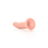 REALROCK Realistic Slim Dildo without Balls - 15.5 cm - Flesh 15.5 cm (6'') Dong - Naughty by Nature Adult Store