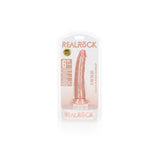 REALROCK Realistic Slim Dildo without Balls - 15.5 cm - Flesh 15.5 cm (6'') Dong - Naughty by Nature Adult Store