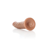 REALROCK Realistic Slim Dildo without Balls - Tan (6'') - Naughty by Nature Adult Store