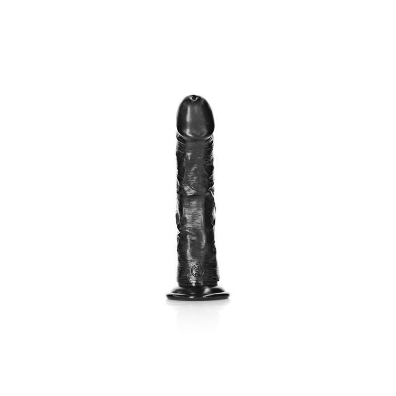 REALROCK Realistic Regular Curved Dildo with Suction Cup