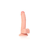 REALROCK Realistic Regular Curved Dong with Balls - Naughty by Nature Adult Store