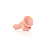 REALROCK Realistic Regular Curved Dong with Balls - Naughty by Nature Adult Store