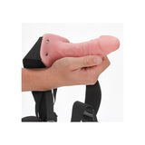 REALROCK Hollow Strapon - 15.5 cm Flesh - Naughty by Nature Adult Store