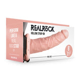 REALROCK Hollow Strap-on- Flesh 20.5 cm - Naughty by Nature Adult Store