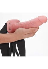 REALROCK Hollow Strap-on- Flesh 20.5 cm - Naughty by Nature Adult Store