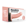 REALROCK Vibrating Hollow Strap-on - Flesh 15.5 cm - Naughty by Nature Adult Store