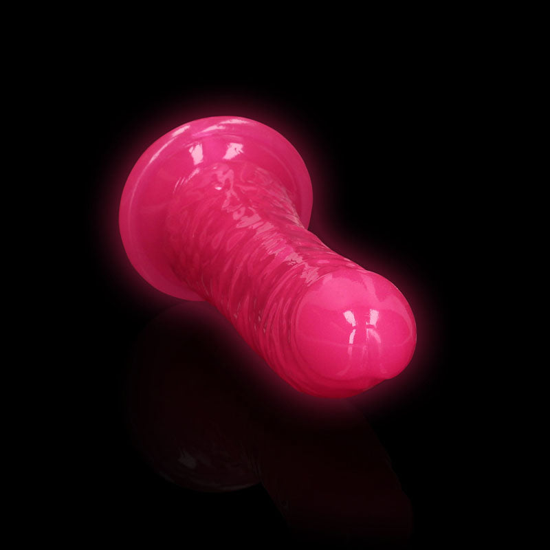 REALROCK 18 cm Slim Glow in the Dark Neon - Pink