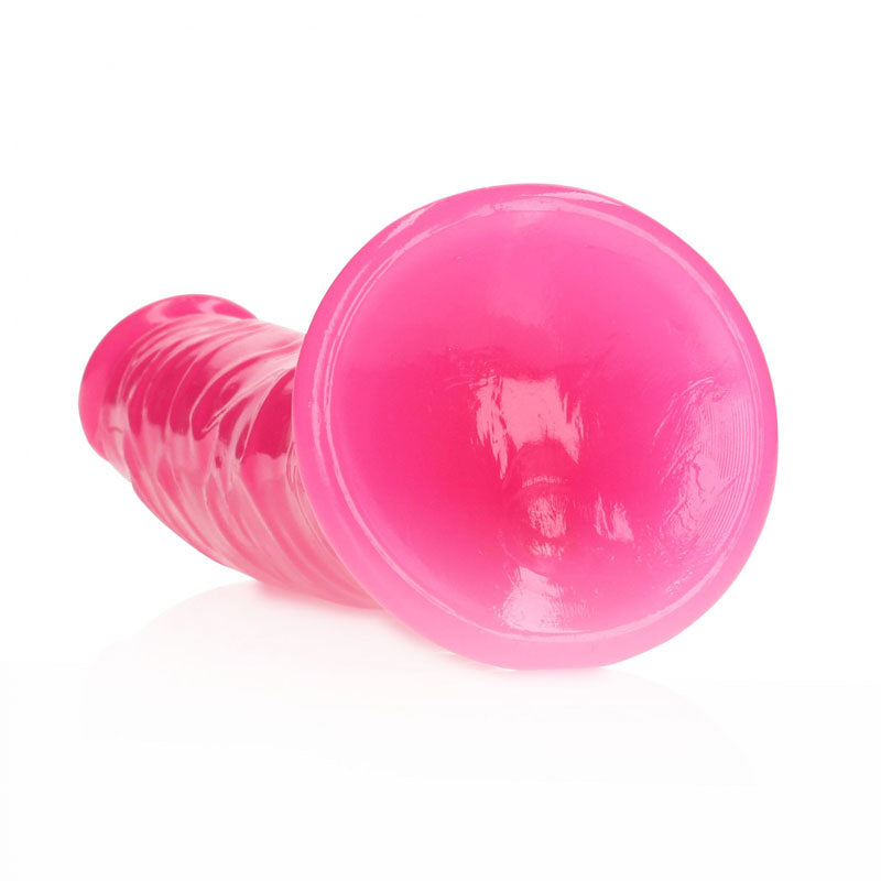 REALROCK 18 cm Slim Glow in the Dark Neon - Pink