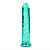 RealRock Straight Dildo Turquoise 8 Inch Dong