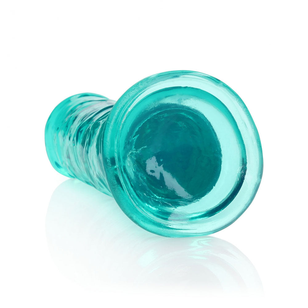 RealRock Straight Dildo Turquoise 8 Inch Dong