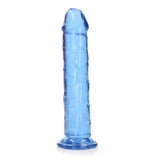 RealRock Premium Straight Dildo Blue 10 Inch