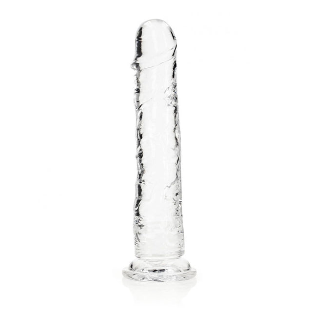 REALROCK 31 cm Straight Dildo - Clear - Clear 31 cm (11'') Dong - Naughty by Nature Adult Store