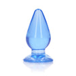 REALROCK 9 cm Anal Plug - Blue - Blue 9 cm (3.5'') Butt Plug - Naughty by Nature Adult Store