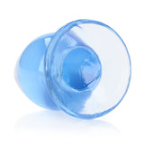 REALROCK 9 cm Anal Plug - Blue - Blue 9 cm (3.5'') Butt Plug - Naughty by Nature Adult Store