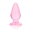 REALROCK 9 cm Anal Plug - Pink - Pink 9 cm (3.5'') Butt Plug - Naughty by Nature Adult Store