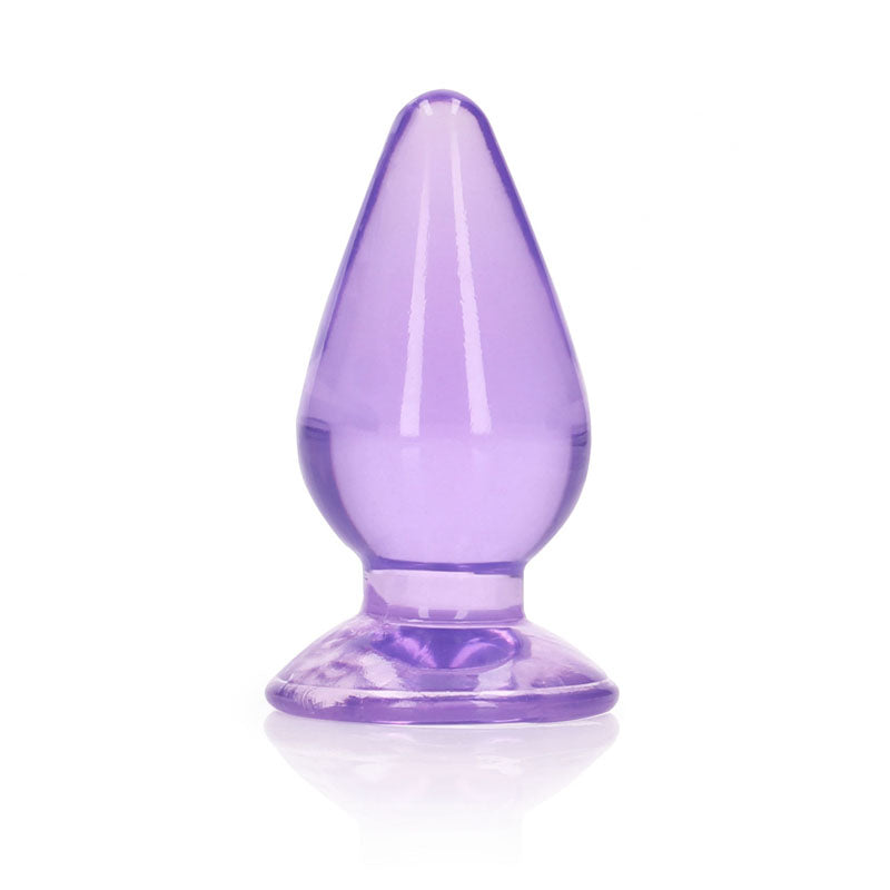 REALROCK 9 cm Anal Plug - Purple - Naughty by Nature Adult Store