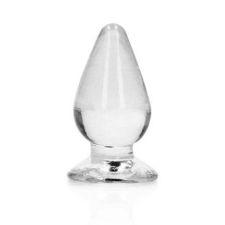 REALROCK 11.5 cm Anal Plug - Clear - Clear 11.5 cm (4.5'') Butt Plug - Naughty by Nature Adult Store