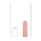 REALROCK 20cm Extra Thick Dildo - Flesh Extra Thick - Naughty by Nature Adult Store