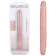 REALROCK 35cm Thick Double Dildo - Flesh - Flesh 35 cm (14'') Thick Double Dong - Naughty by Nature Adult Store