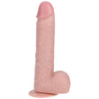 REALROCK 20cm Vibrating + Thrusting Cock with Balls - Flesh (8'') - Naughty by Nature Adult Store