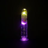 REALROCK 7'' No Balls Wireless Rechargeable LED Vibrating Dong