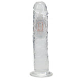 REALROCK 8'' No Balls Wireless Rechargeable LED Vibrating Dong