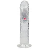 REALROCK 8'' No Balls Wireless Rechargeable LED Vibrating Dong