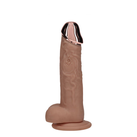 RealRock Metal Head 6 Inch Dildo Vibrating Wireless Remote